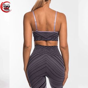 Traje deportivo para ejercicio, ropa de gimnasio, ropa atlética para mujer, ropa deportiva para mujer, conjunto de Fitness - Product Image 2