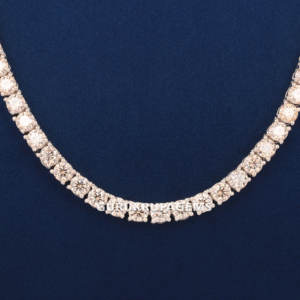 Chaîne personnalisée de haute qualité pour bijoux fins Hip Hop Collier de tennis en moissanite et diamant Chaîne de tennis en argent 925 de 5mm - Product Image 3