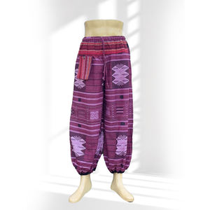 กางเกงลายโบโฮผ้าฝ้าย - Product Image 2