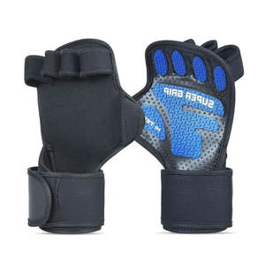 Guantes de levantamiento de pesas ventilados para gimnasio, powerlifting y levantamiento de pesas ups - Product Image 4