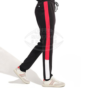 Pantalon de survêtement en toile décontracté pour homme, coupe ajustée, coupe-vent, avec logo personnalisé, prix bas, collection 2026 - Product Image 3