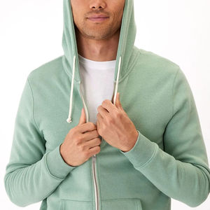 Venta caliente Full-Zip Hoodie con mangas largas Nuevo estilo de moda Nueva llegada Casual Wear Zip up Hoodie Mejor precio - Product Image 5