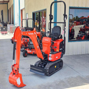 Mini-excavatrices compactes Kubota KX057-4 d'occasion, excavatrice diesel avec cabine et hydraulique auxiliaire à haut débit, à vendre - Product Image 1
