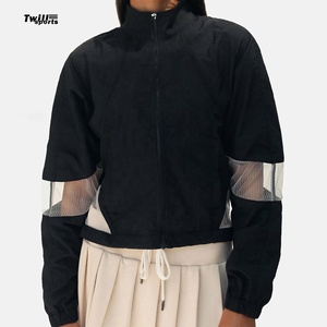 เสื้อแจ็คเก็ตผู้หญิงคอลเลคชั่น TWILL-SPORTS 2025 แขนตาข่ายระบายอากาศ บุด้วยผ้าฝ้าย ซับในไนลอน ปิดด้วยซิป เหมาะสำหรับฤดูร้อนและฤดูใบไม้ร่วง - Product Image 4