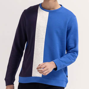 Logo personnalisé haute rue mousse imprimé hommes et femmes automne sweat-shirt décontracté col court coupe ample pour l'hiver - Product Image 6