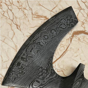 Cabeza de hacha de acero damasco bellamente en capas diseñada para hacer hachas herramientas coleccionables y cabeza de hacha de trabajo al aire libre - Product Image 6