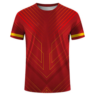2026 New Custom Logo Custom sublimation logo Plain <b>100</b>% <b>Polyester</b> t <b>shirt</b> with Custom Logo - Product Image 4