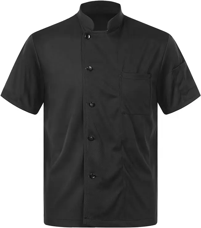 Look élégant Coton et polyesters faits mode de cuisine Uniformes de chef Premium pour hommes 2023