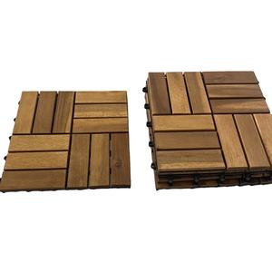 Planches de terrasse en bois d'acacia du Vietnam, à emboîtement, modernes, antidérapantes, imperméables, 12 mm - Product Image 5