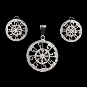 Women's Fancy <b>Locket</b> Set - Silver - Product Image 2