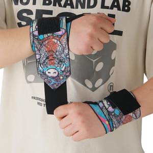 Sports Safety Neoprene Elastic Figure 8 Wrist Wrap Adjustable Anti-Slip Support <b>Strap</b> <b>for</b> Weight <b>Lifting</b> Powerlifting Gym - Product Image 3