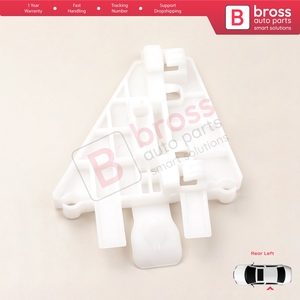 Clips de reparación de regulador de ventanilla eléctrica BWR1185 trasero izquierdo para Romeo 159 939 2005-2011 4/5 puerta 71740124 Bross Auto Parts - Product Image 3