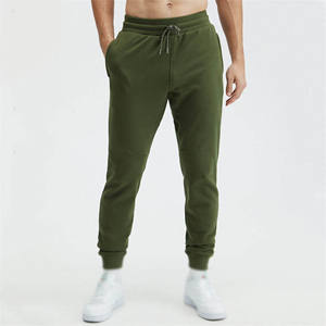 Pantalones Deportivos Lisos al por Mayor, Logotipo Personalizado, Estilo Urbano, Suaves y Elásticos, para Gimnasio, Ropa Deportiva Masculina, Pantalones Atléticos con Cordón para Correr - Product Image 4