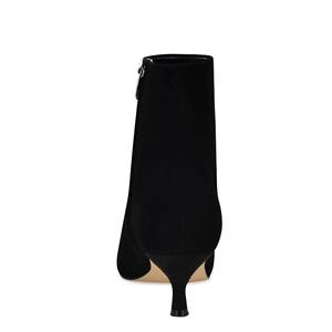 2025 nuevo terciopelo negro moda Sexy zapatos de lujo mujeres diseñador tacones de alta calidad para damas botas - Product Image 2