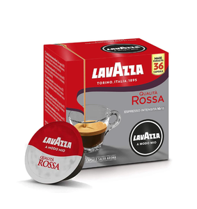Café en grains entiers Premium Lavazza Qualita Rossa 1 kg, sacs en gros pour les distributeurs et les supermarchés - Product Image 1