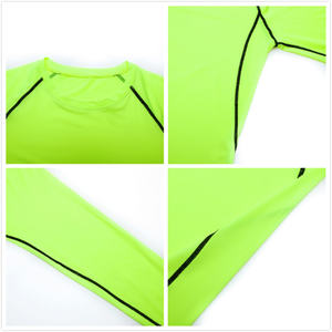 Nueva camisa de protección contra erupciones de compresión de secado rápido para hombres, ropa deportiva de manga larga para Fitness, camisa de protección contra erupciones para hombres - Product Image 6