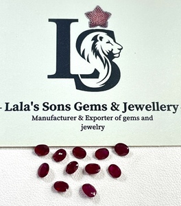 Rubis africain 100% naturel chauffé, taille ovale calibrée de 3,5-4,5 mm, couleur rouge rosé, 7,77 carats, pierre précieuse en vrac pour la fabrication de bijoux - Product Image 5