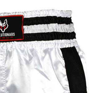 Short de Muay Thai pour homme avec ceinture élastique pour l'entraînement et le combat Short de Muay Thai personnalisé pour homme - Product Image 5