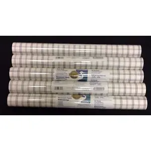 Papier peint à carreaux bleu marine Chesapeake Design à rayures géométriques Style moderne Double rouleaux pré-collés imperméables pour hôtel Lot 5 - Product Image 1