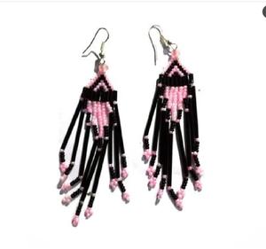 Boucles d'oreilles en perles faites à la main Jaco - Cadeaux promotionnels originaux et économiques pour plusieurs occasions - Product Image 3