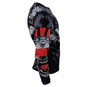 2025 Sublimation imprimé à séchage rapide hommes Rash Guard dans Logo personnalisé MMA formation Rash Guard - Product Image 2