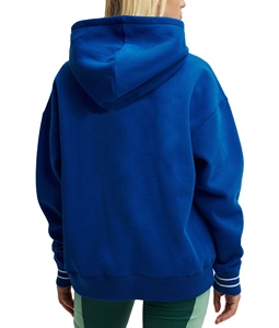 Sweat à capuche en polaire de gymnastique surdimensionné personnalisé en gros pour femmes Streetwear décontracté pour femmes - Product Image 2