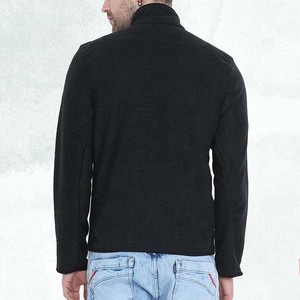 2026 Men's Winter Polar Fleece Jacket Stylish Comfortable Canvas Casual Wholesale Zipper Jacket Full Sleeves - Product Image 5