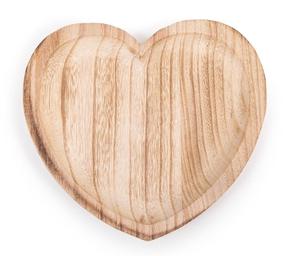 Plateau en bois en forme de coeur pour bijoux nouveau dernier plateau design en naturel fini pour les prix de vente entiers dans la meilleure qualité woodentray - Product Image 2