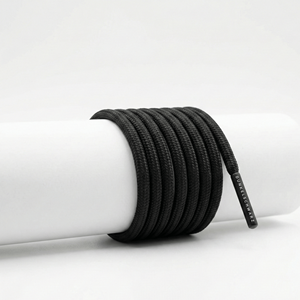 Custom Logo Coated 3 Strand Twisted Drawcord | Eco-Friendly Waterproof Braided 100% Polyester Modern Garment Shoes Home Textile - Product Image 1