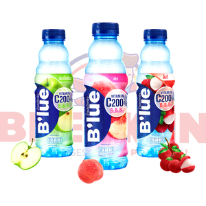 B'lue Peach Vitamin Drink 24x500ml, 24 meses de duración, para exportación a Asia, Oriente Medio y mercados europeos, venta al por mayor. - Product Image 4