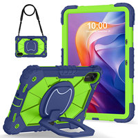 Étui de protection antichoc en silicone rigide avec dragonne rotative pour tablette Xiaomi Redmi Pad 2 11 pouces 2025