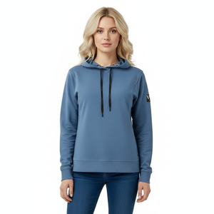 Ensemble de jogging en molleton de coton et polyester pour femmes deux pièces Streetwear pull à capuche et pantalons de survêtement haut court grande taille OEM disponible - Product Image 1