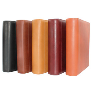 Cao cấp PU da 3-Ring điều hành Chất kết dính may ràng buộc dây kéo khác nhau cho tài liệu trường thư mục Túi A4 chủ Hộp Danh mục đầu tư - Product Image 2