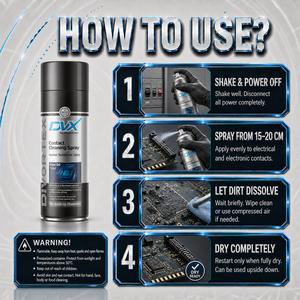 สเปรย์ทำความสะอาดแบบไม่มีน้ำมัน DVX (400 มล.) - Product Image 3