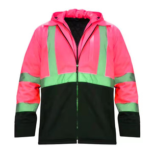 Waterproof Windproof Hooded <b>Wool</b> Lining Breathable Safety Men's Jackets Front Logo Regular Sleeve Outclass Quality - Product Image 4