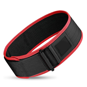 Adjustable Nylon Weight Lifting Belt With Strong Grip Secure Closure Comfortable Feel And Personalized Color And Custom Logo - Product Image 1