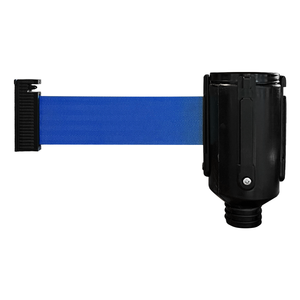 Bollard with Warning Strip Mechanism for Delineators Cones <b>Posts</b> - Product Image 1