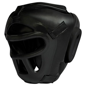 La garde principale protectrice légère faite sur commande réglable/cuir résistant a fait des gardes de tête de boxe - Product Image 1