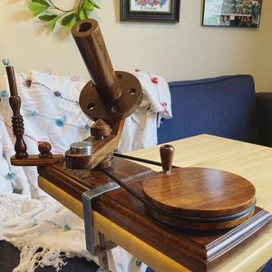 Etiqueta privada bola de hilo de madera Winder skein Winder hogar propósito needleart tejer nociones accesorio yarncakes bolas de lana - Product Image 2