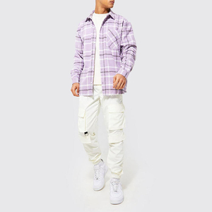 Overalls <b>Black</b> Fashions Baggy Pockets Trousers Men <b>Ribbons</b> Multi-pocket Hip Hop Cargo Pants Wholesale Custom Cheap Price - Product Image 1