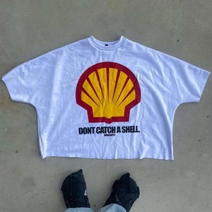 Boxy เสื้อยืดฮิปฮอป250 GSM สำหรับผู้ชายเสื้อยืดโอเวอร์ไซส์สไตล์วินเทจผ้าคอตตอนขนาดใหญ่ออกแบบได้ตามต้องการ - Product Image 2