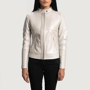 Veste en cuir pour femme à prix raisonnable, respirante, anti-rides, imperméable, écologique, de qualité supérieure, légère, en coton d'hiver - Product Image 4