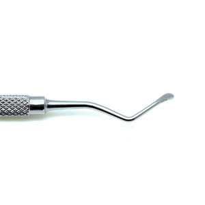 Curetas Dentales Manuales de Acero Inoxidable de Doble Punta, Instrumentos Quirúrgicos de Alta Calidad con Certificación CE, Cuchara para Injertos Óseos - Product Image 6