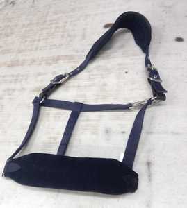 High Quality Durable Nylon Horse <b>Halter</b> with Soft Nylon Padded Nose Band and Neck Alloy Hardware Rope <b>Halter</b> - Product Image 1