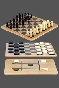 OPERADO PORTÁTIL PRÁCTICO LUJO Venta al por mayor Juego de Ajedrez de madera personalizado Juego de Ajedrez de gran tamaño Tablero plegable Tablero de piezas de ajedrez - Product Image 5