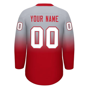 Uniformes de hockey en polyester respirant de haute qualité maillots d'équipe de nouvelle conception personnalisés pour vêtements de hockey sur glace - Product Image 5