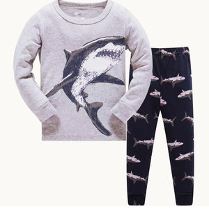 Personalizable 2PC Kids Sleepwear Joggers Set Moda Personalizada Fábrica al por mayor Bangladesh Diseño de impresión personalizada para los niños - Product Image 4