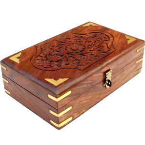 Traditional Classic Hot Sale Decorative Custom <b>Wooden</b> <b>Keepsake</b> <b>Box</b> <b>Wooden</b> Gift <b>Box</b> Wedding Jewelry <b>Box</b> - Product Image 1