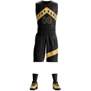 Vente en gros d'ensembles de basket-ball personnalisés pour hommes, chemises courtes d'été confortables et respirantes, options de grande taille de haute qualité - Product Image 4