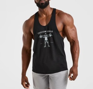 Camiseta sin mangas de entrenamiento de gimnasio para hombre de diseño personalizado - Product Image 1